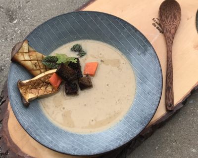 vegane Maronensuppe