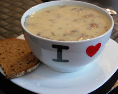 Champignoncremesuppe