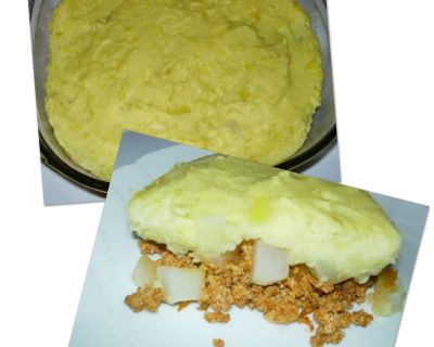 Wenn der Tofu mit dem Kohlrabi unter der Kartoffelpüdecke...