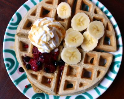 Sonntags-Waffeln mit Mohn
