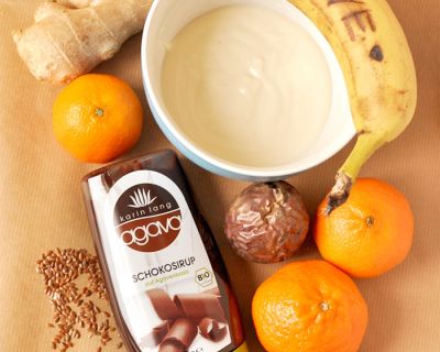 Schoko liebt Mandarine Smoothie | vegan, WW