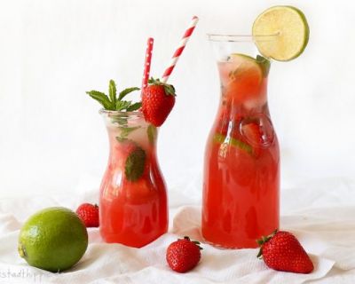 Erdbeerlimonade