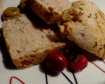 Zwiebel Kräuter Maisbrot