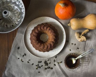 Kürbiskuchen – Pumpkin cake