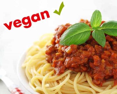 Vegane Soja Bolognese