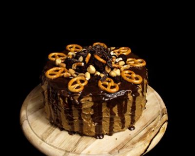 Peanutbutter-Brownie-Torte