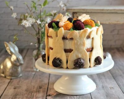Ostertorte / Mango-Karamell-Torte