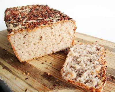 Knuspriges Buchweizen Brot (Vegan, Glutenfrei, Ohne Öl)