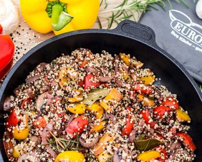 Paprika Quinoa Pfanne