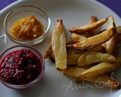 Ingwerscharfes Gelbe-Bete-Aprikosen-Chutney