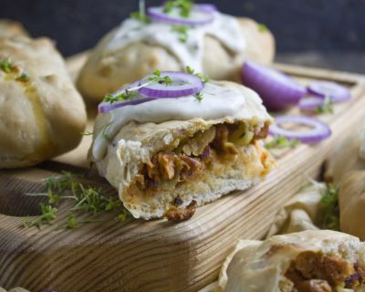 Vegane Gyros-Brötchen – Für Pflanzenfresser