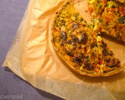 Vegane Gemüsequiche