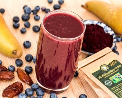 Wildheidelbeer-Smoothie