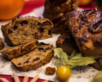 Gesundes Früchtebrot mit Nüssen