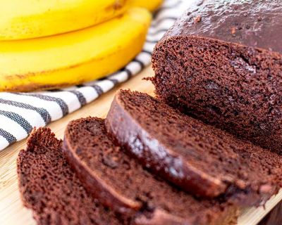 Schoko-Bananenbrot (zuckerfrei)
