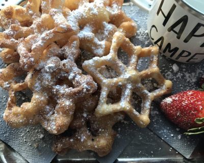vegane Waffeln für Camper