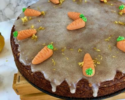 Saftiger Rüblikuchen vegan