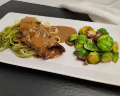 Saftige Rouladen aus Seitan