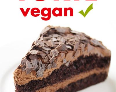 Einfache Vegane Schokotorte