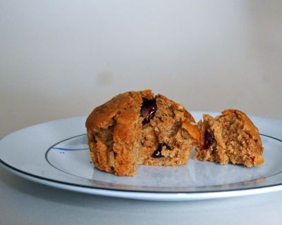 Crannberry-Nuss Muffins