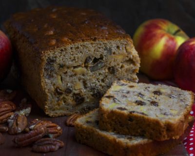 Saftiges Apfelstrudel-Bananenbrot