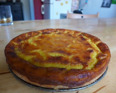 Veganer Käsekuchen mit Sojajoghurt