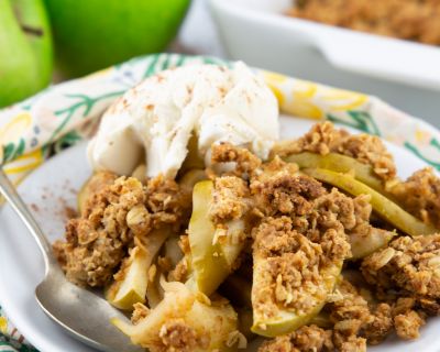 Apfel Crumble