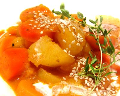Kartoffel-Möhren-Curry