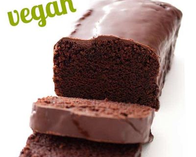 Saftiger veganer Schokokuchen