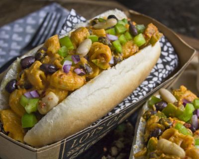 Howdy! – BBQ-Pasta-Dogs [Frankenfoods]