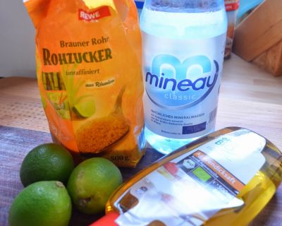 DIY Limetten-Limonade