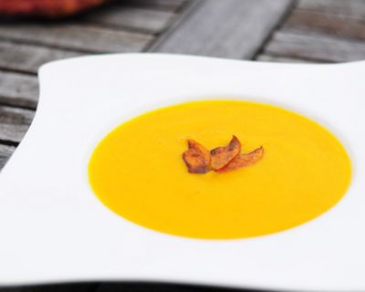 Süßkartoffel-Kürbis-Suppe