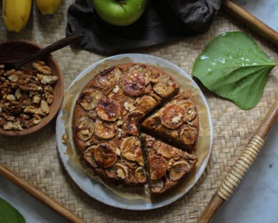 Köstlicher veganer Bananenkuchen