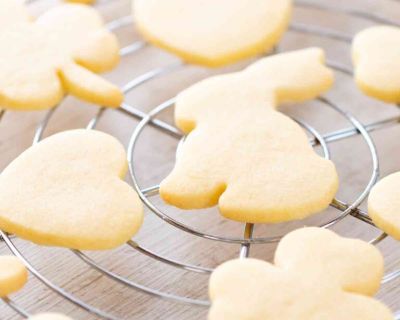 Einfache vegane Osterplätzchen zum Ausstechen