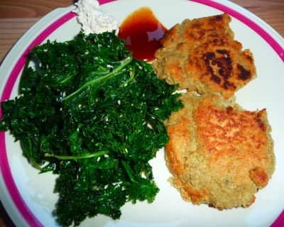 Veganer self-made-Fisch in zwei Variationen