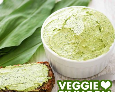 Vegane Bärlauchbutter