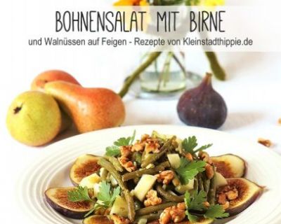 Bohnensalat mit Birne