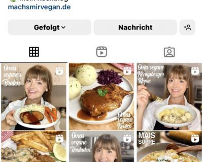Omas vegane Rouladen