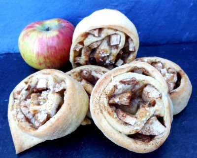 Apfel-Zimt-Schnecken