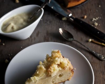 Veganer Apfelkuchen mit Joghurt