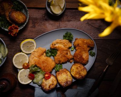 Steinpilz-Schnitzelchen – frisch aus dem Wald und vegan