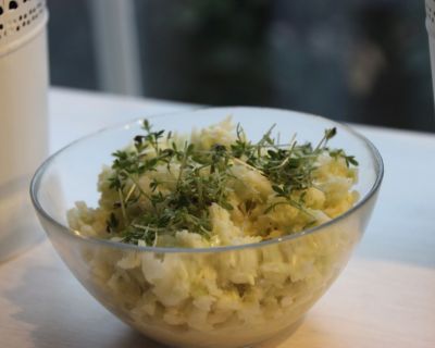 Spitzkohlsalat mit Meerrettich