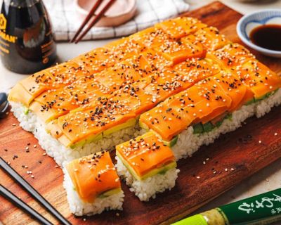 Veganes Lazy Sushi – schnelles Sushi ohne Rollen