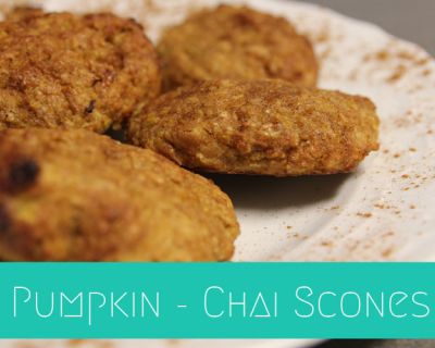 Vegan & Lecker: Spiced Pumpkin Chai Scones | Rezept