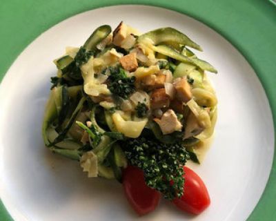 Zoodles Carbonara (vegan)