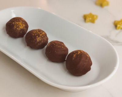 Vegane Marzipan Spekulatius Pralinen