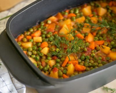 Einfacher Erbseneintopf (vegan) – kocht sich wie von selbst