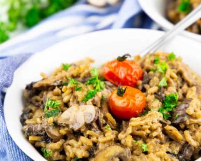 Risotto mit Pilzen