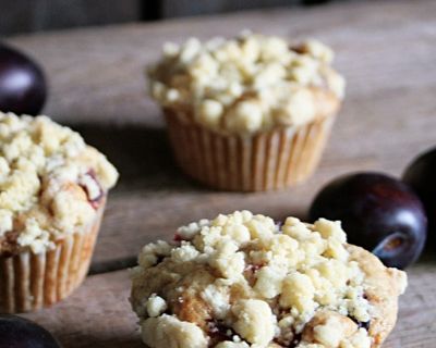 Zwetschgen-Streusel-Muffins
