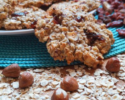 Cranberry Haferflockenkekse